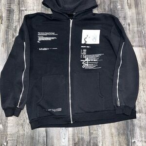 BoohooMAN Black Hoodie